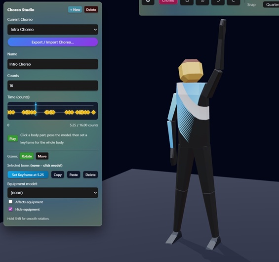 Marching Mapper choreo showcase