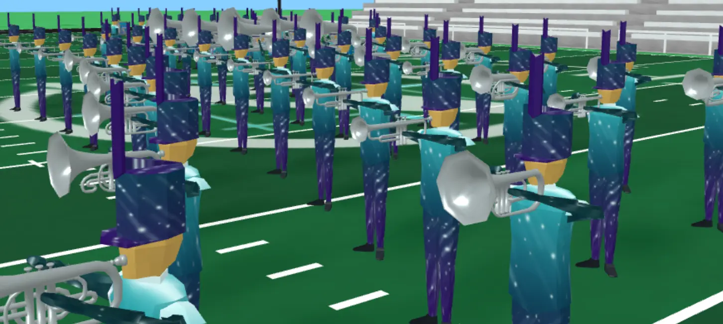 Full field staging with props